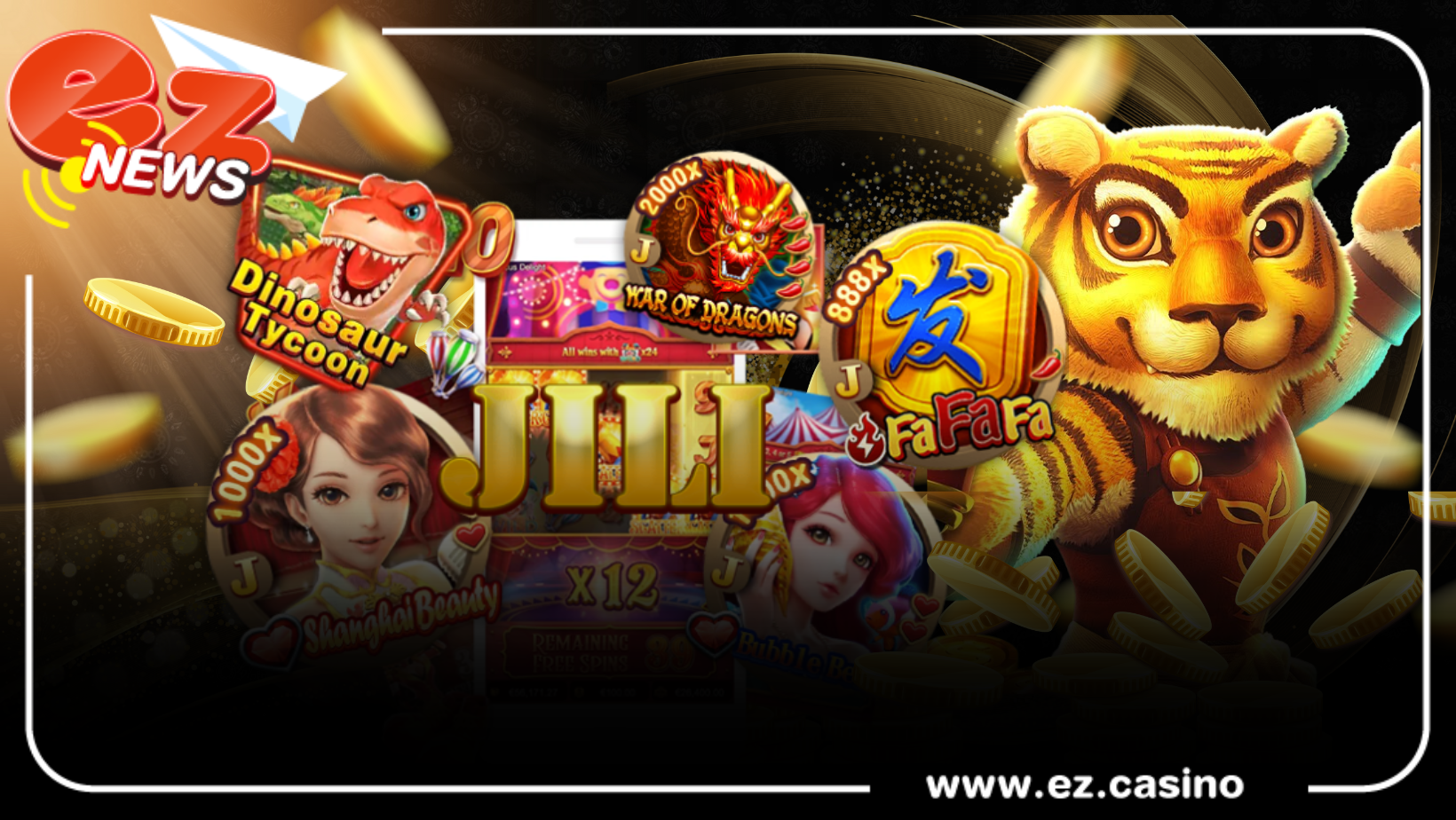 Ezcasino เว็บที่รวมการเดิมพันจากหลายค่ายชั้นนำระดับโลกมาไว้ให้ท่านได้เล่น